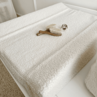 Cotton & Sweets Changing Mat Boho Boucle - Vanilla