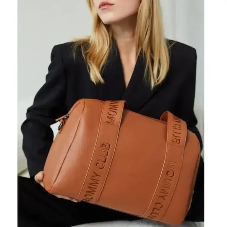 Childhome Mommy Club Verzorginstas- Signature - Laether Brown