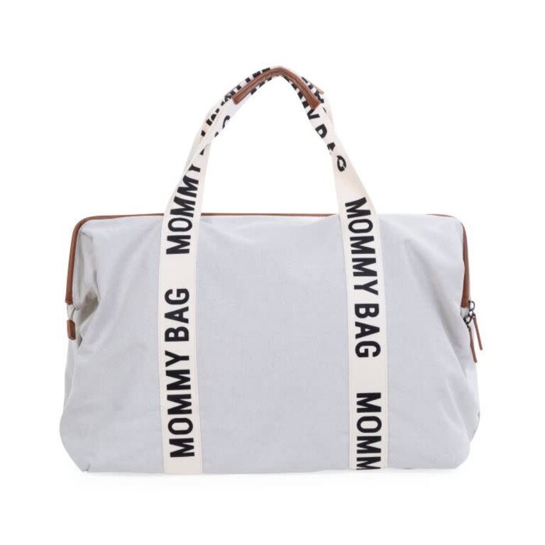 Childhome Mommy Bag Signature Canvas Ecru