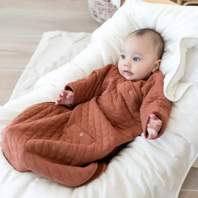 Bemini Magic Bag 1-4M Brick Pady Quilted Jersey - Tog 1.5