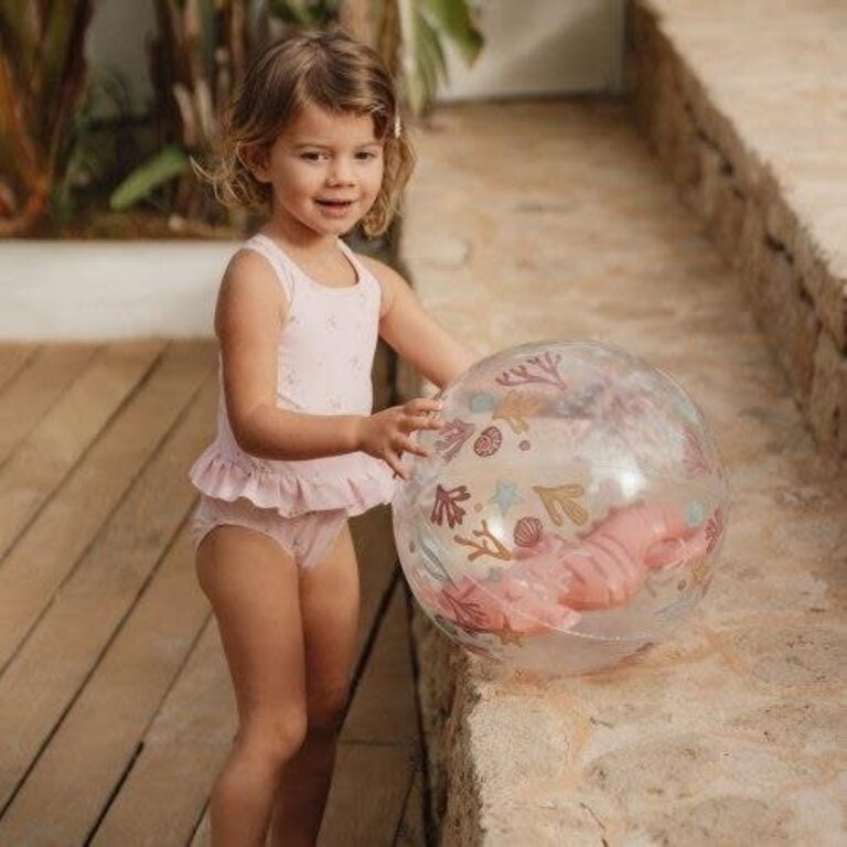 Little Dutch Strandbal Zeepaardje 35 cm