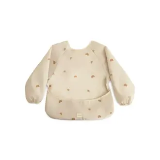 Mushie Long Sleeve Bib - Rainbows