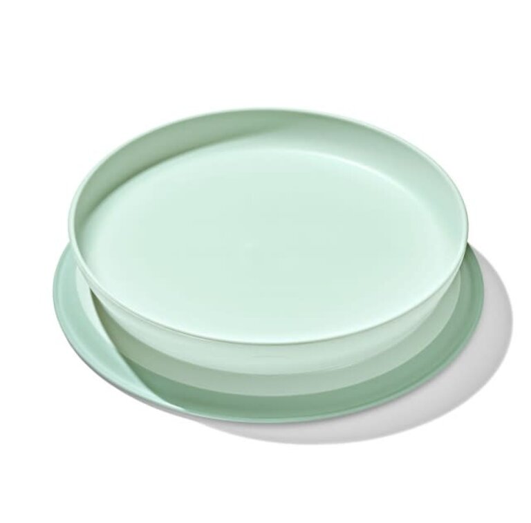 Oxo Tot Stick & Stay Bord Opal