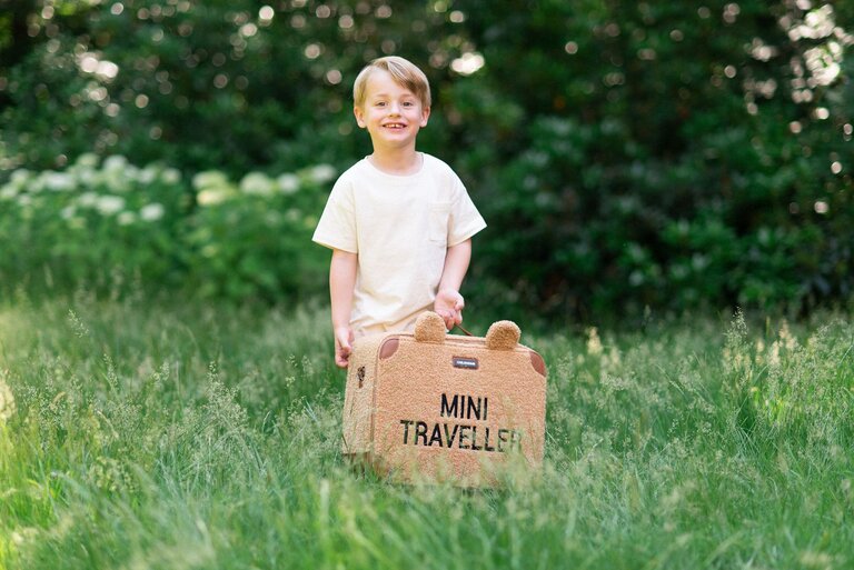 Childhome Mini Traveller Valiesje Teddy Brown
