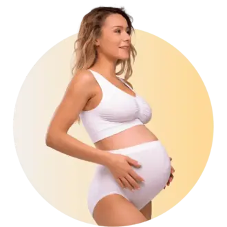 Carriwell Maternity Support Panty - White