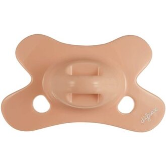 Difrax Fopspeen Natural 0-6M Uni/Pure Peachy