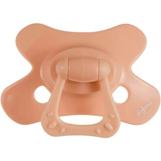 Difrax Fopspeen Natural 6M+ Uni/Pure Peachy