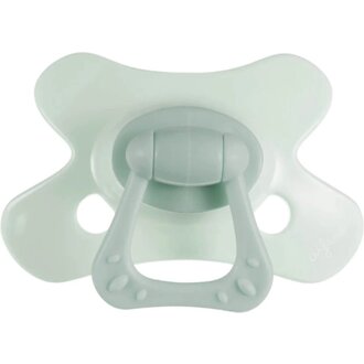 Difrax Fopspeen Natural 6+ maanden GEMS - Green/Jade