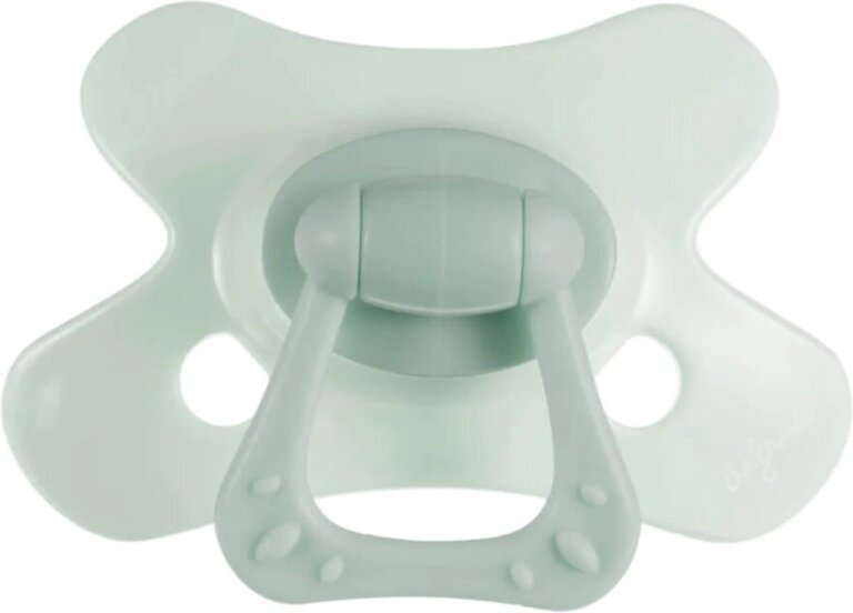 Difrax Fopspeen Natural 6+ maanden GEMS - Green/Jade
