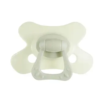 Difrax Fopspeen Natural 12+ maanden GEMS - Lime/Emerald