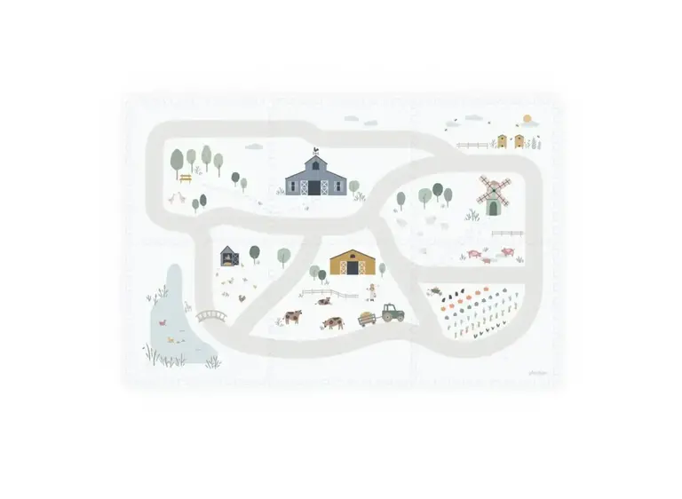 Play & Go Eevaa Farm Puzzelmat