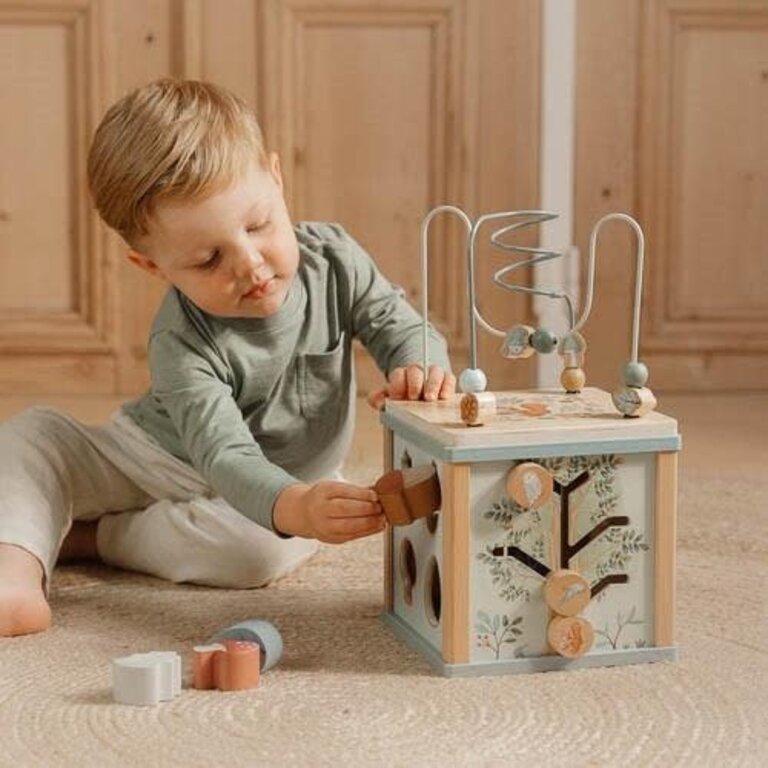 Little Dutch Houten Activiteitenkubus - Forest Friends FSC