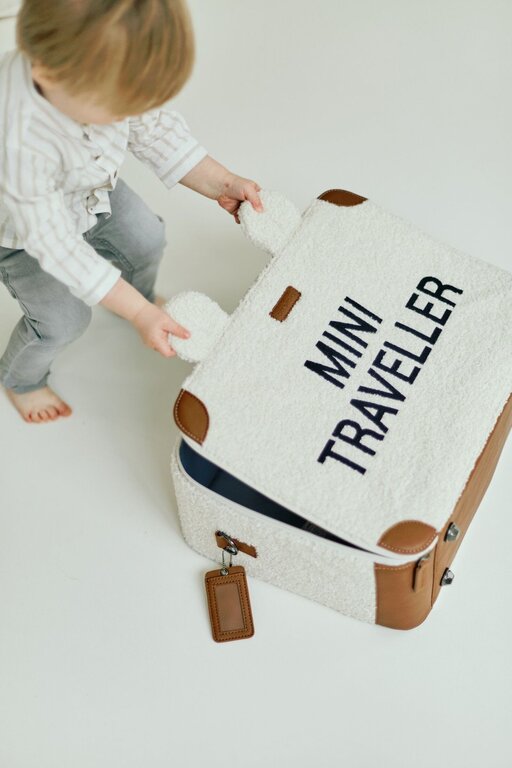 Childhome Mini Traveller Koffer - Teddywit