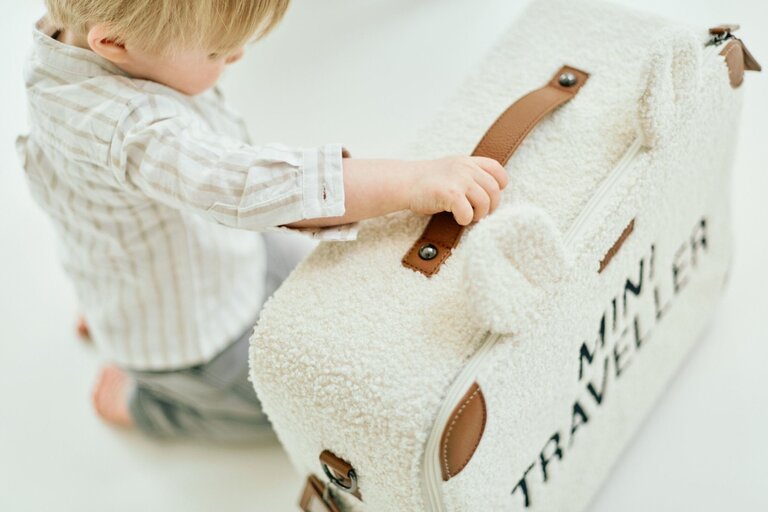 Childhome Mini Traveller Koffer - Teddywit