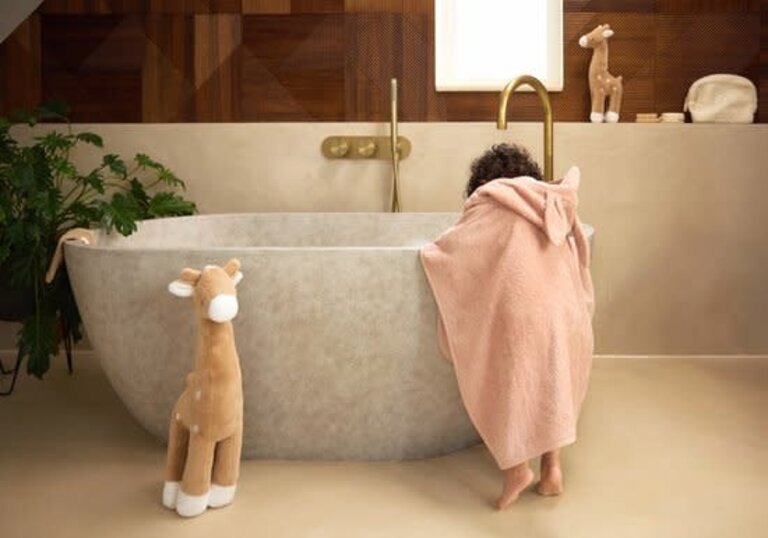 Jollein Badponcho Badstof Wild Rose