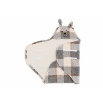 Jollein Wikkeldeken Bunny Check Boucle