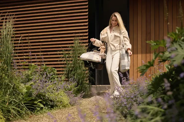 Jollein Voetenzak groep 0+ 3/5 punts Check Bouclé