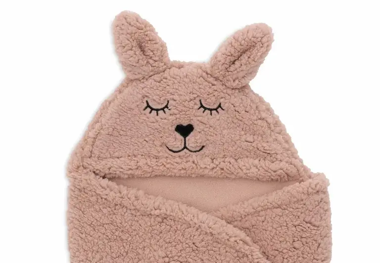 Jollein Wikkeldeken Bunny - Wild Rose