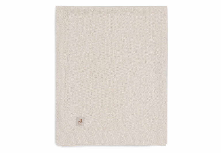 Jollein Deken Wieg 75x100cm Cosy Knit - Ivory