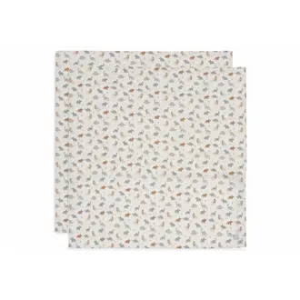 Jollein Hydrofiele Doek Large 115x115cm - Roarsome - 2 Stuks