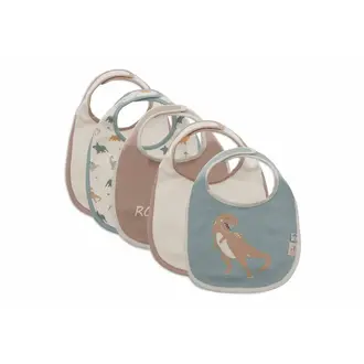 Jollein Slab Jersey Waterproof - Roarsome (5pack)