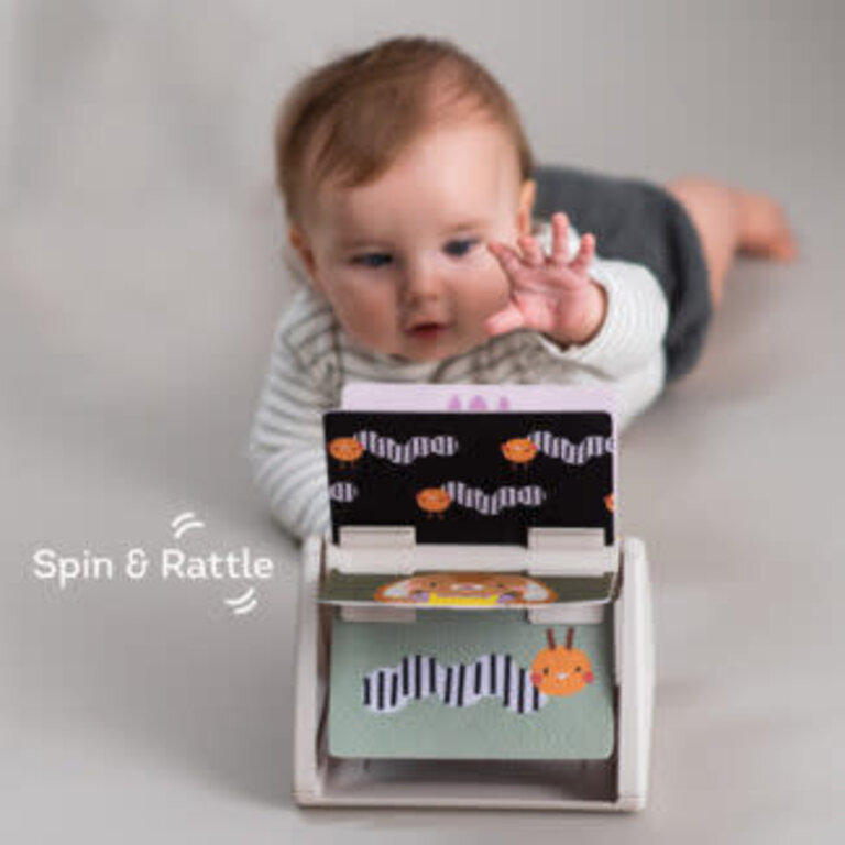 Taf Toys Tummy Time Spinning Book