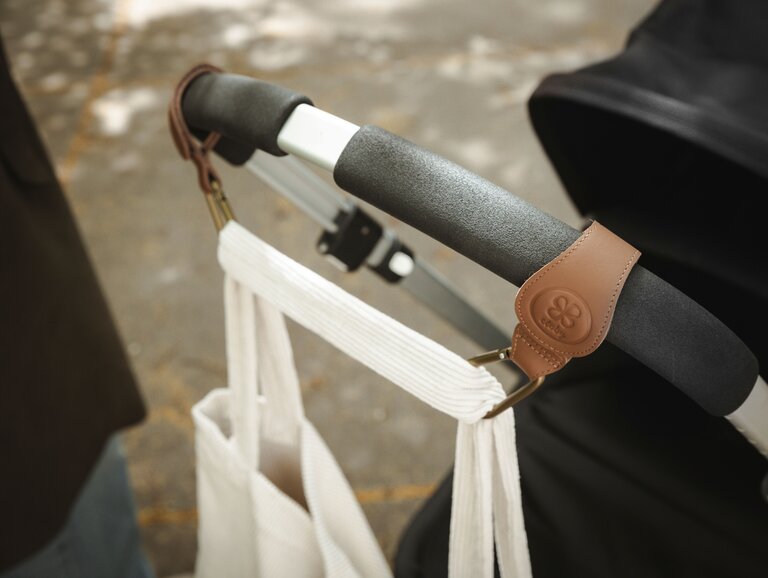 Cloby Stroller Hooks - Brown