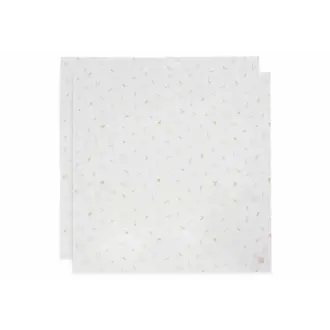 Jollein Hydrofiele Doek Large 115x115cm - Lovely Birds - 2 Stuks