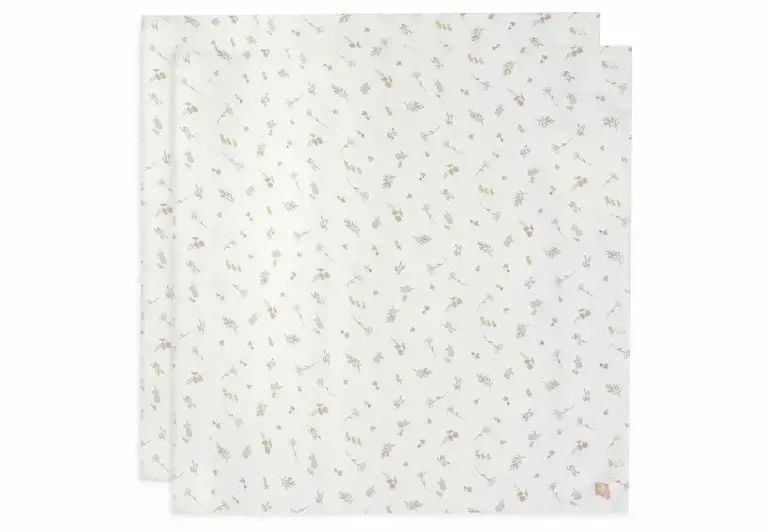 Jollein Hydrofiele Doek Large 115x115cm - Riverside - 2 Stuks