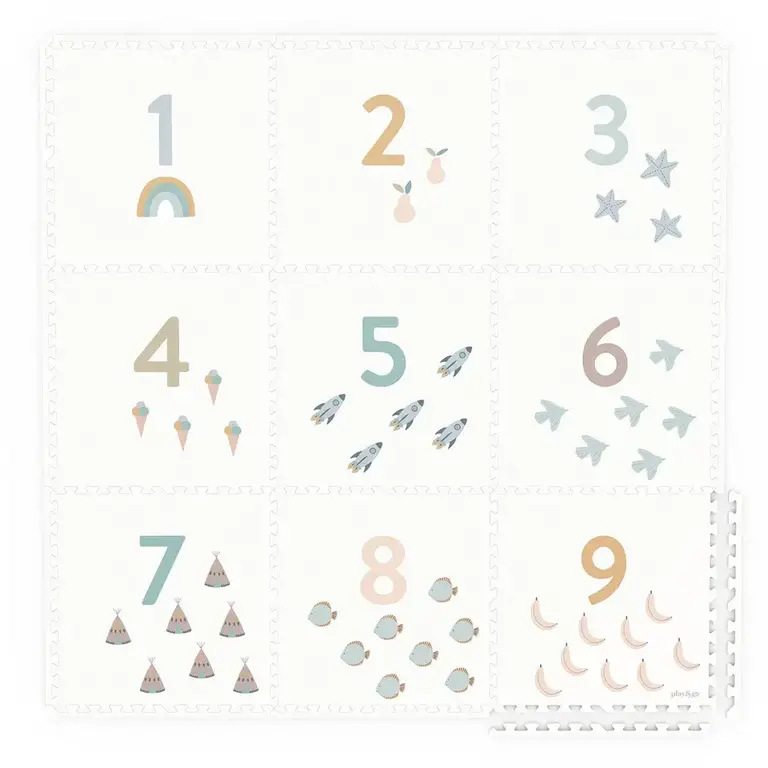 Play & Go 3-in-1 Puzzelmat - Numbers
