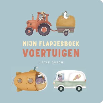 Little Dutch Mijn flapjesboek - Voertuigen