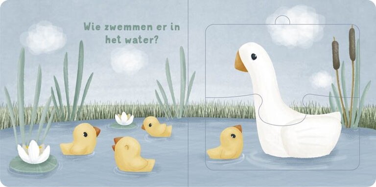 Little Dutch Mijn dieren puzzelboek