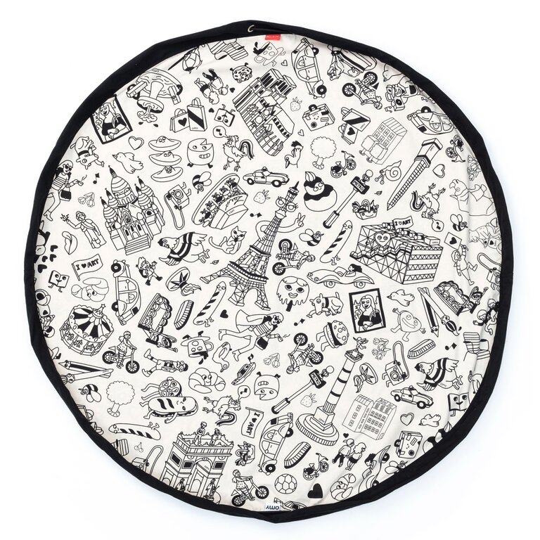 Play & Go Speelkleed & opbergzak- Omy Paris Toy