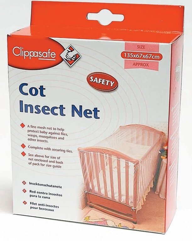 Clippasafe Cot Insect Net