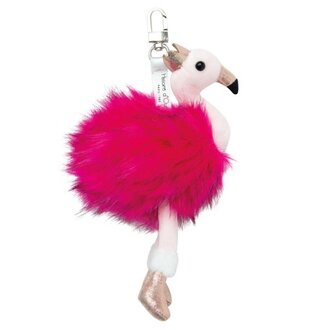 Histoire d'Ours Porte-Clé Flamant - Rose