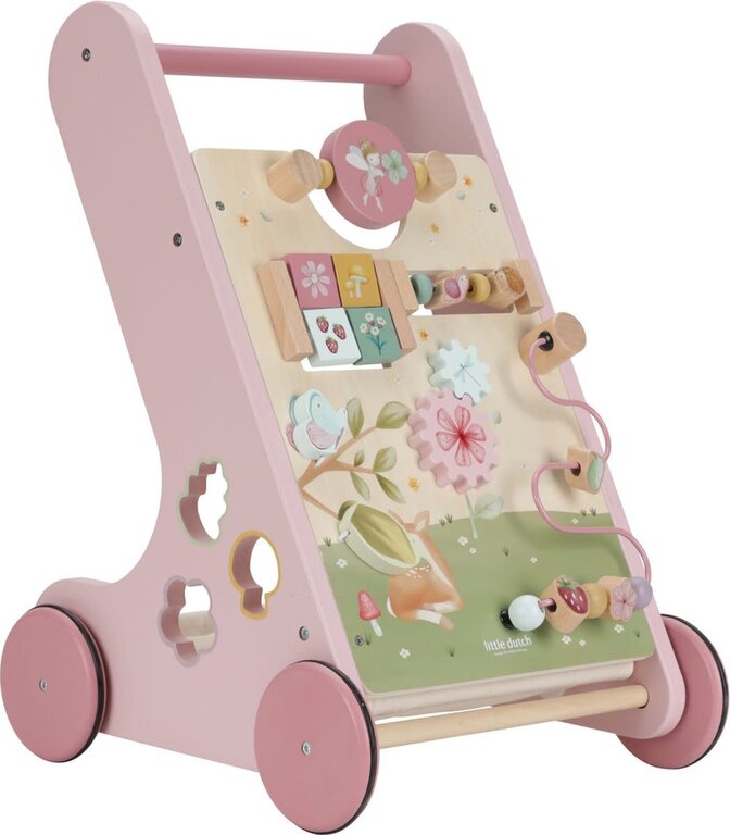 Little Dutch Activiteiten loopwagen - Fairy Garden