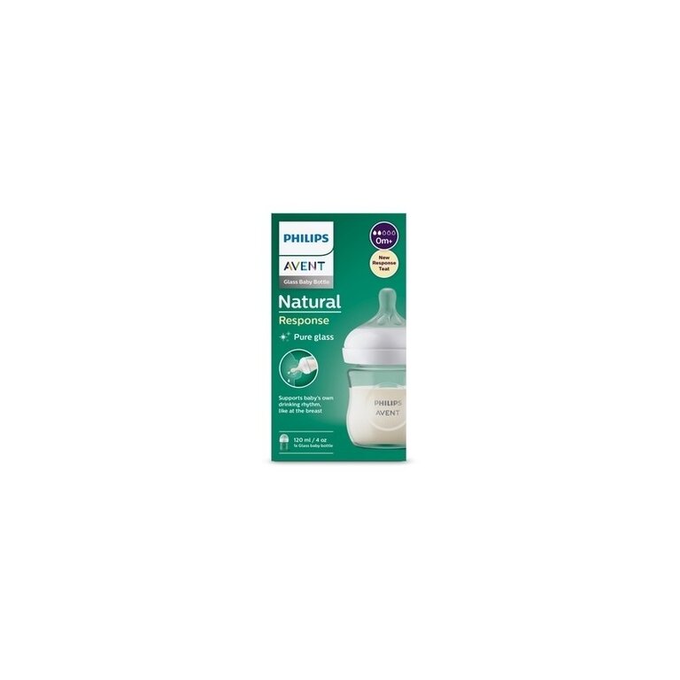 Avent Natural 3.0 zuigfles 120 ml Glas