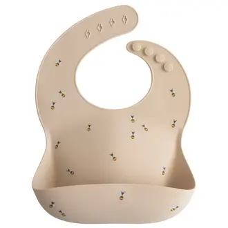 Mushie Silicone Bib - Bees