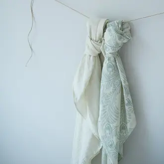 Coco & Pine Muslin Swaddles 2-Pack - Marcelle - Off White