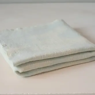 Coco & Pine Knitted Blanket - Green - 75 x 95