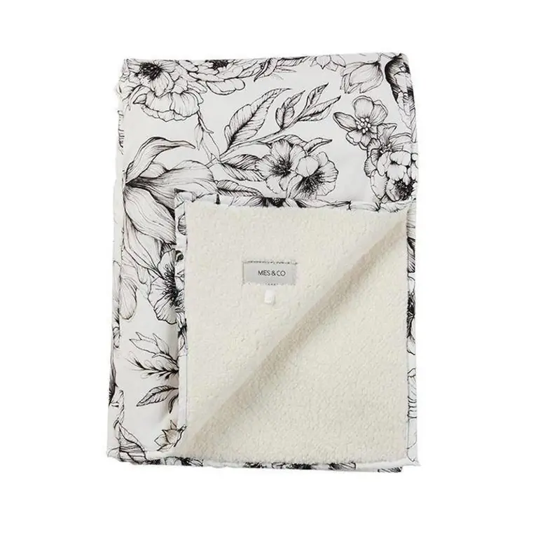 Mies & Co Baby Blanket Soft Teddy - Bumble Love - 70 x 100