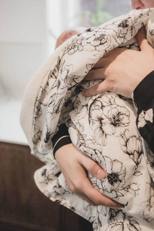 Mies & Co Baby Blanket Soft Teddy - Bumble Love - 70 x 100