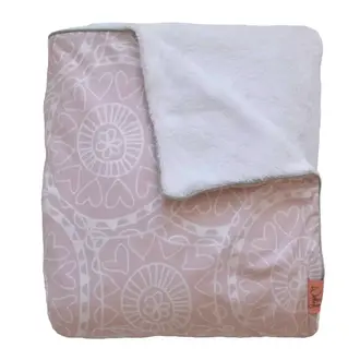 Witlof for Kids Tuck-Inn Wiegdeken Little Lof - Misty Pink - 40 x 80