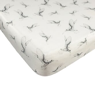 Mies & Co Fitted Sheet for Crib - Cloud Dancers - 40 x 80