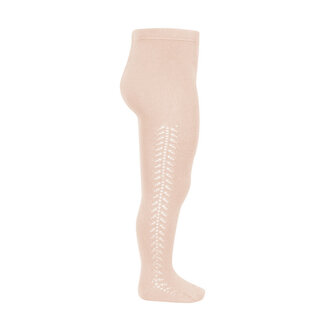 Condor Side Openwork warm Tights - Nude