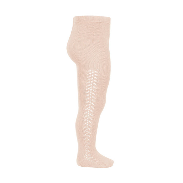 Condor Tights with Side Openwork - Nude