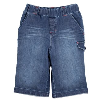 Gymp Shorts op Elastiek Jeans Blauw - 6 Jaar