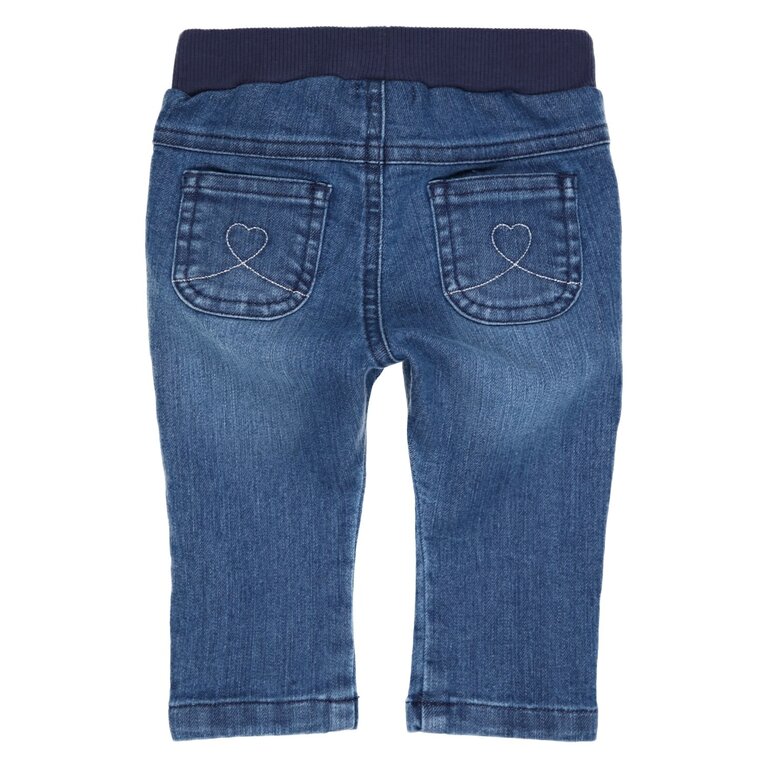 Gymp Jeans Elastic Blauw - 0 Maand