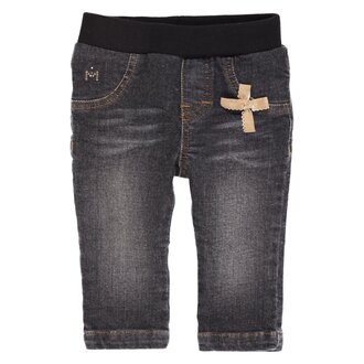 Gymp Jeans Elastic Antraciet - 0 Maand