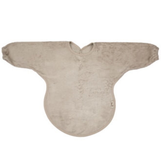 Timboo Bib With Sleeves V23 - Feather Grey